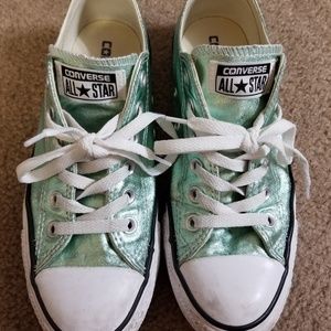 Converse All Star (Metallic Jade)